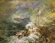 Joseph Mallord William Turner Fire at Sea Spain oil painting artist